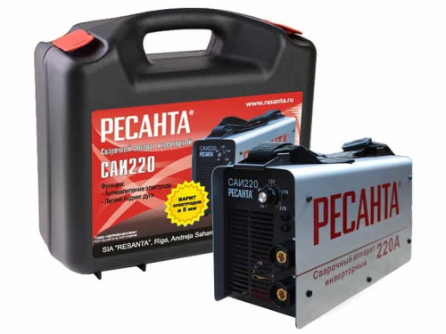 Сварочный аппарат Ресанта САИ 220 кейс